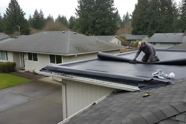 Flat Roof Replacement in Federal Way, Washington